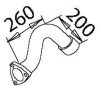 DINEX 50244 Exhaust Pipe